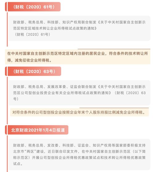 北京稅收洼地新政落地 試點(diǎn)鼓勵創(chuàng)投長期投資與技術(shù)轉(zhuǎn)讓，激發(fā)創(chuàng)新活力