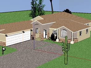 平房住宅建筑設(shè)計 SketchUp模型免費下載與實用指南